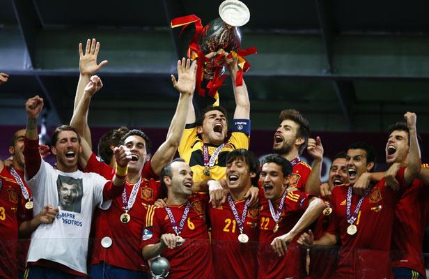 Espagne Roja Euro 2012