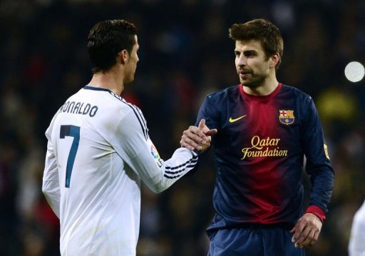 Real: Pique 'Ronaldo is never sanctioned' 