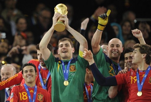 Iker Casillas Espagne Coupe du Monde Roja