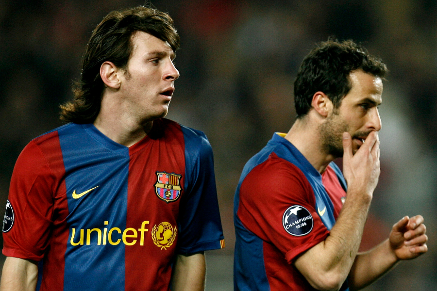 Lionel Messi Ludovic Giuly