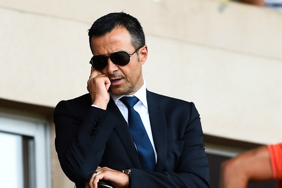 Jorge MENDES - 30.08.2014 - Monaco / Lille - 4eme journee de Ligue 1 - Photo : Olivier Anrigo / Icon Sport