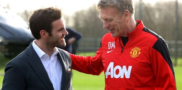 Juan Mata David Moyes