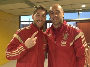 pepe reina sergio ramos