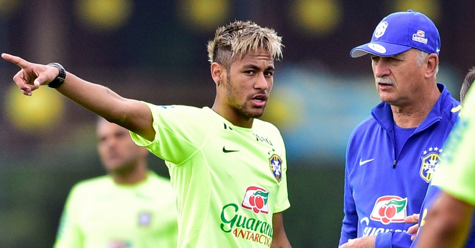 neymar scolari