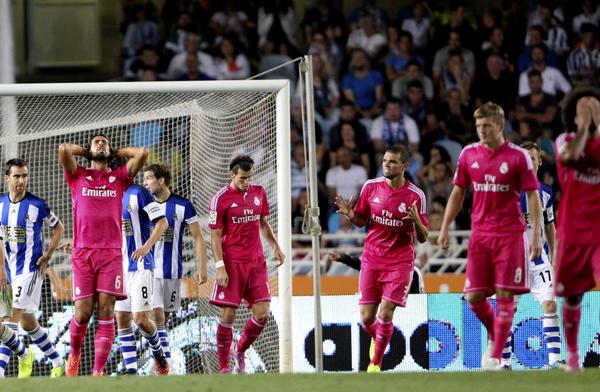 maillot rose real madrid 2014