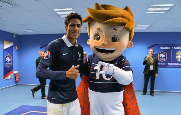 varane euro 2016 mascotte