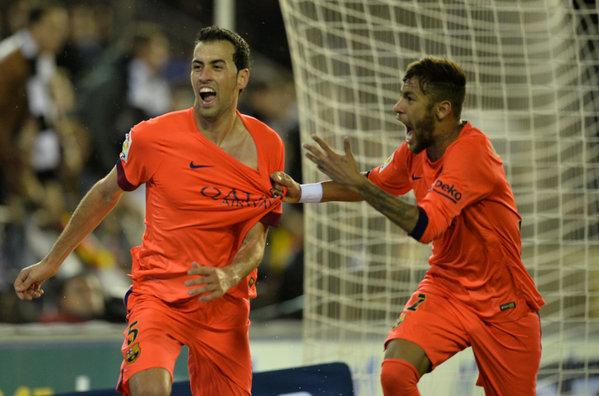 busquets neymar