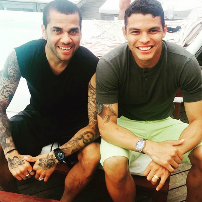 thiago silva dani alves