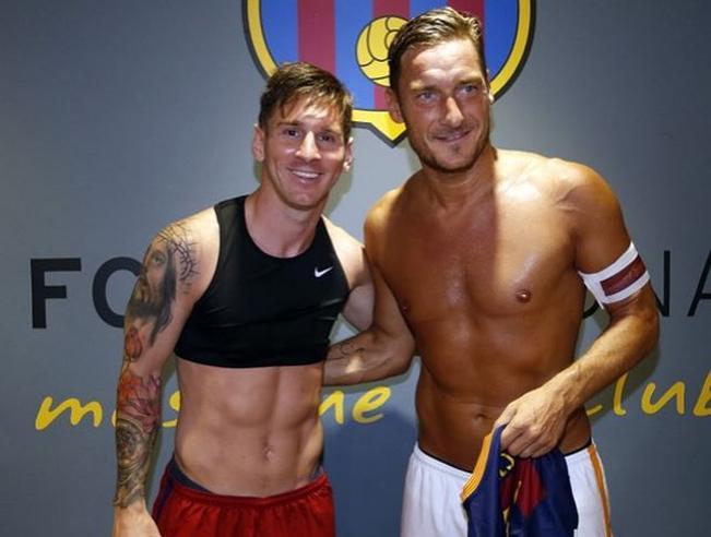 messi totti