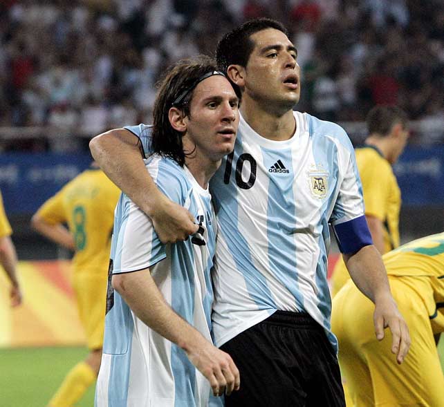 riquelme messi
