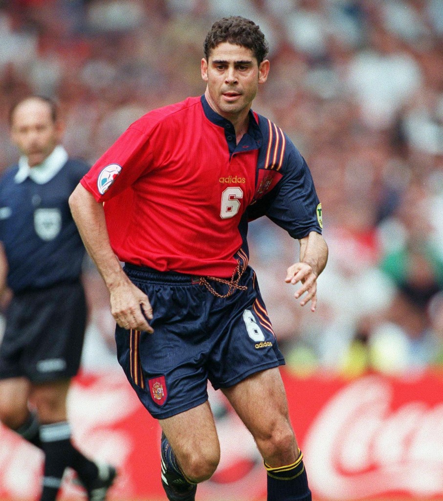 FERNANDO HIERRO SPAIN & REAL MADRID FC 24/06/1996 CH39C32C