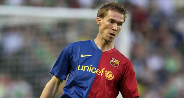 24 Jul 2008, Edinburgh, Scotland, United Kingdom --- Alexander Hleb of FC Barcelona --- Image by © Matthew Ashton/AMA/Corbis