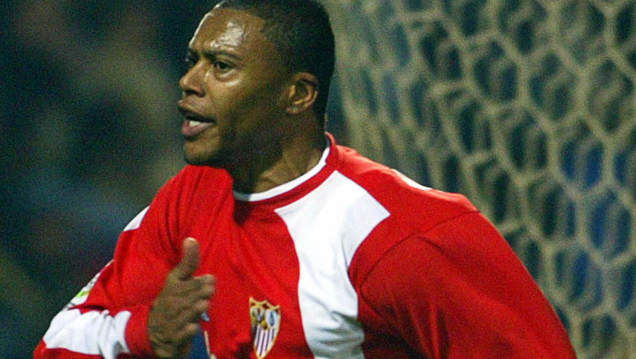 Sevilla's Brazilian Julio Baptista celeb